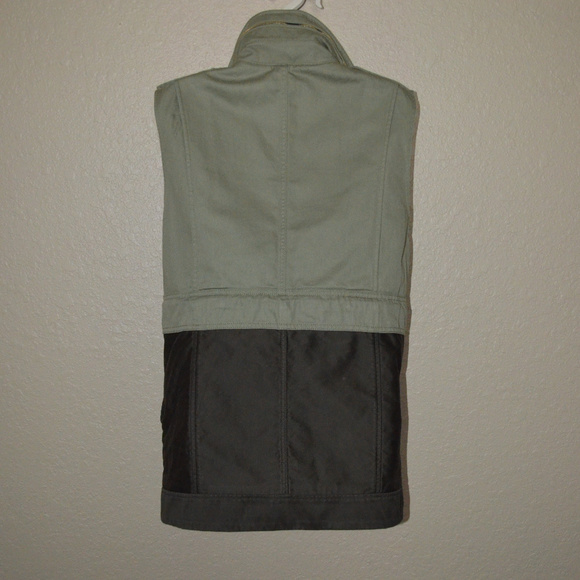 NWOT $595 Sz 0 Rag & Bone Kinsley Army Green Vest - Picture 6 of 7
